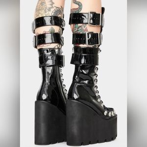 Traitor Boot Dolls Kill sz 10